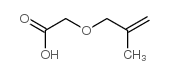 (2-甲基烯丙氧基)-乙酸结构式