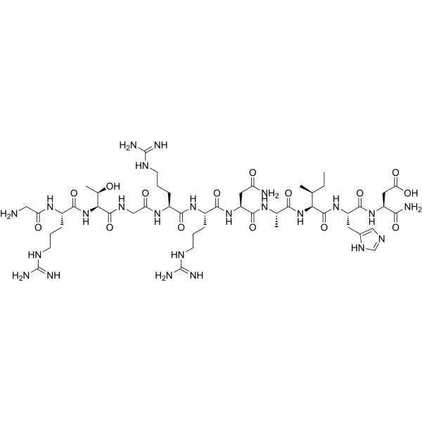 PKI (14-24)amide结构式