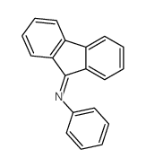 Benzenamine,N-9H-fluoren-9-ylidene- Structure