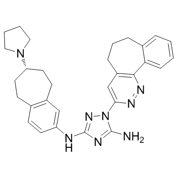 Bemcentinib (R428)结构式