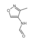 N-(3-methyl-4-isoxazolyl)formamide结构式