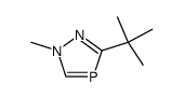 3-tert-Butyl-1-methyl-1H-1,2,4-diazaphosphol结构式