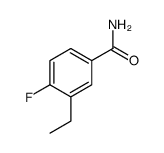 3-Ethyl-4-fluorobenzamide Structure