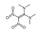 1-N,1-N,1-N',1-N'-tetramethyl-2,2-dinitroethene-1,1-diamine结构式
