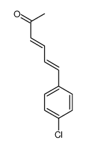 6-(4-chlorophenyl)hexa-3,5-dien-2-one结构式
