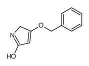 1,5-二氢-4-(苯基甲氧基)-(2H)-吡咯-2-酮结构式