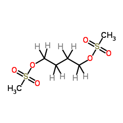 白消安-D8结构式