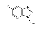 6-溴-3-乙基-3H-1,2,3噻唑并[4,5-b]吡啶结构式
