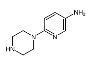 3-Pyridinamine,6-(1-piperazinyl)-(9CI) Structure