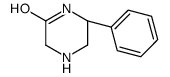 (S)-6-苯基哌嗪-2-酮结构式