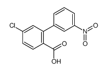 4-chloro-2-(3-nitrophenyl)benzoic acid Structure