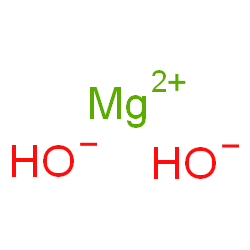 Brucite (Mg(OH)2) structure