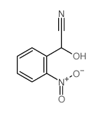 2-羟基-2-(2-硝基苯基)乙腈结构式