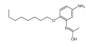 N-(5-amino-2-octoxyphenyl)acetamide Structure