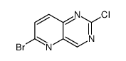 6-bromo-2-chloropyrido[3,2-d]pyrimidine Structure