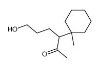 6-hydroxy-3-(1-methylcyclohexyl)hexan-2-one Structure