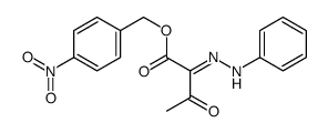 (4-nitrophenyl)methyl 3-oxo-2-(phenylhydrazinylidene)butanoate结构式
