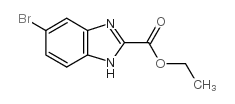 5-溴-1H-苯并[d]咪唑-2-羧酸乙酯结构式