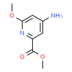 4-氨基-6-甲氧基-2-羧酸甲酯结构式
