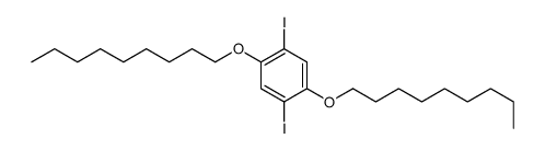1,4-DIIODO-2,5-BIS(NONYLOXY)BENZENE结构式