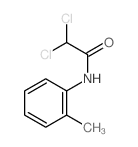 Acetamide,2,2-dichloro-N-(2-methylphenyl)- Structure