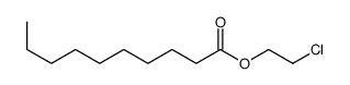 2-chloroethyl decanoate结构式