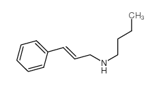 N-[(E)-3-phenyl-2-propenyl]-n-butylamine Structure