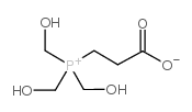 3-[tris(hydroxymethyl)phosphaniumyl]propanoate Structure