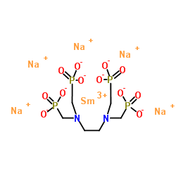 Samarium sm 153 lexidronam pentasodium结构式