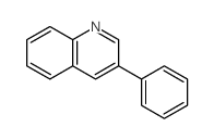 Quinoline, 3-phenyl-结构式
