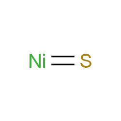 硫化镍(II)结构式