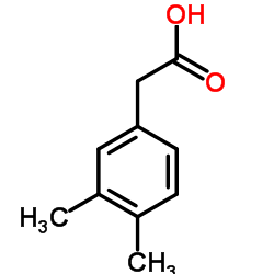 (3,4-Dimethylphenyl)acetic acid Structure