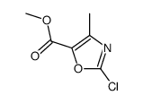 methyl 2-chloro-4-methyl-1,3-oxazole-5-carboxylate Structure