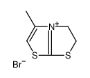 5-methyl-2,3-dihydro-[1,3]thiazolo[2,3-b][1,3]thiazol-4-ium,bromide结构式