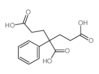 3-苯基-1,3,5-戊烷三羧酸结构式