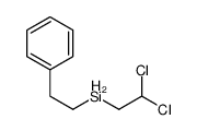 2,2-dichloroethyl(2-phenylethyl)silane结构式