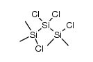 1,2,2,3-tetrachlorotetramethyltrisilane Structure
