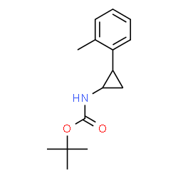 (反式-2-(邻甲苯基)环丙基)氨基甲酸叔丁酯图片