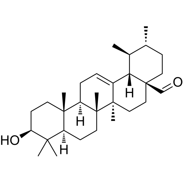 Ursolic aldehyde Structure