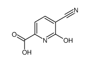 5-氰基-6-氧代-1,6-二氢吡啶-2-羧酸结构式