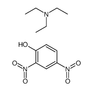 2,4-dinitro-phenol, compound with triethylamine结构式