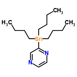 (Tributylstannyl)-pyrazine Structure