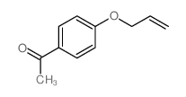 1-[4-(烯丙氧基)苯基]乙酮结构式
