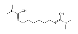3-[6-(dimethylcarbamoylamino)hexyl]-1,1-dimethylurea结构式