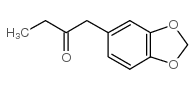 1-(3,4-二亚甲氧基)苯基-2-丁酮结构式