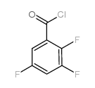 2,3,5-三氟苯甲酰氯结构式