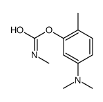 N-Methylcarbamic acid 5-(dimethylamino)-o-tolyl ester Structure
