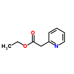 2-吡啶乙酸乙酯结构式