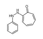2-(2-phenylhydrazinyl)cyclohepta-2,4,6-trien-1-one结构式