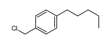 1-(chloromethyl)-4-pentylbenzene结构式